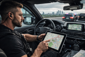 O planejamento de rotas fortalece a segurança institucional em operações de proteção de autoridades, afirma Ernesto Kenji Igarashi.