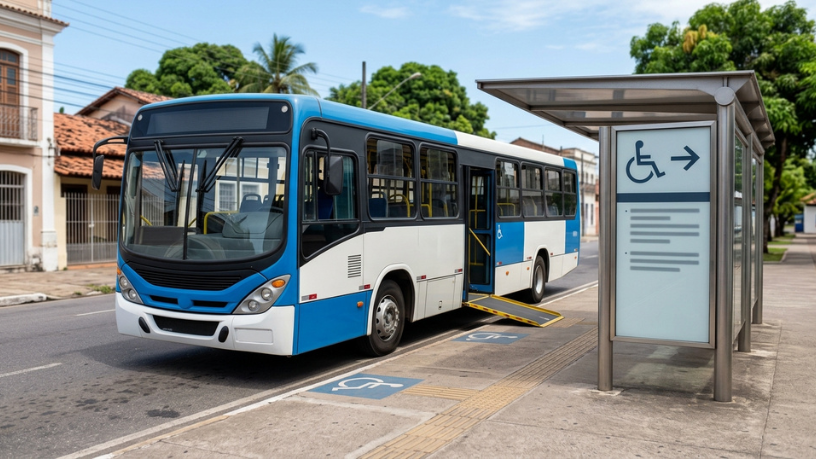 Eleitor com deficiência em São Luís tem até hoje para pedir transporte gratuito nas eleições de 2026