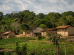 Comunidade quilombola em área rural do Maranhão, com casas e vegetação ao redor, sem textos ou placas visíveis
